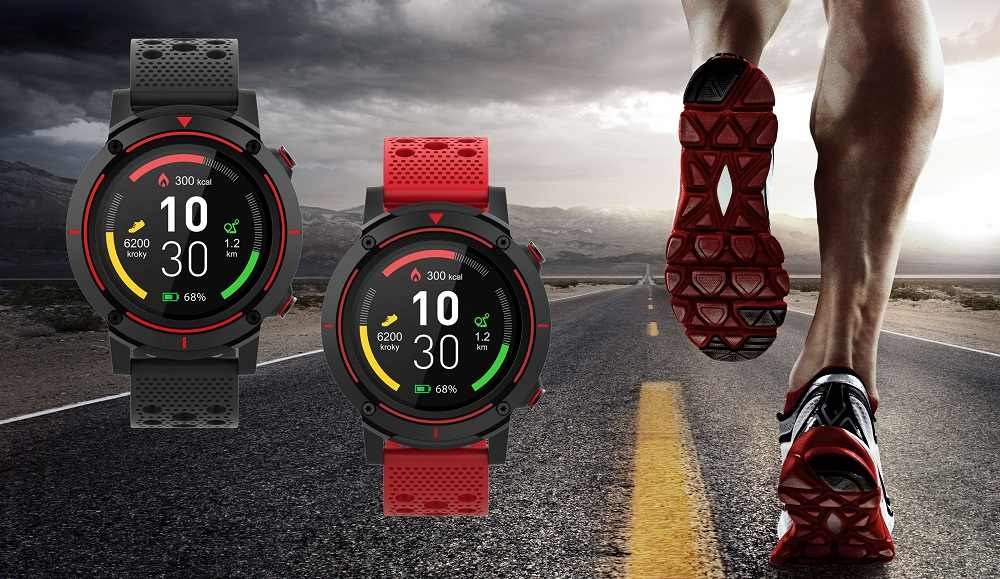 iGET Active A8 displej